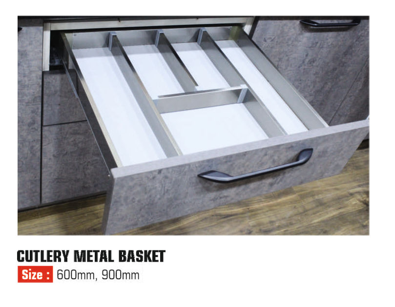 Cutlery Metal Basket • Kitchen Basket • Corner Solution • Maximum Storage • Accessories • Imported Items
